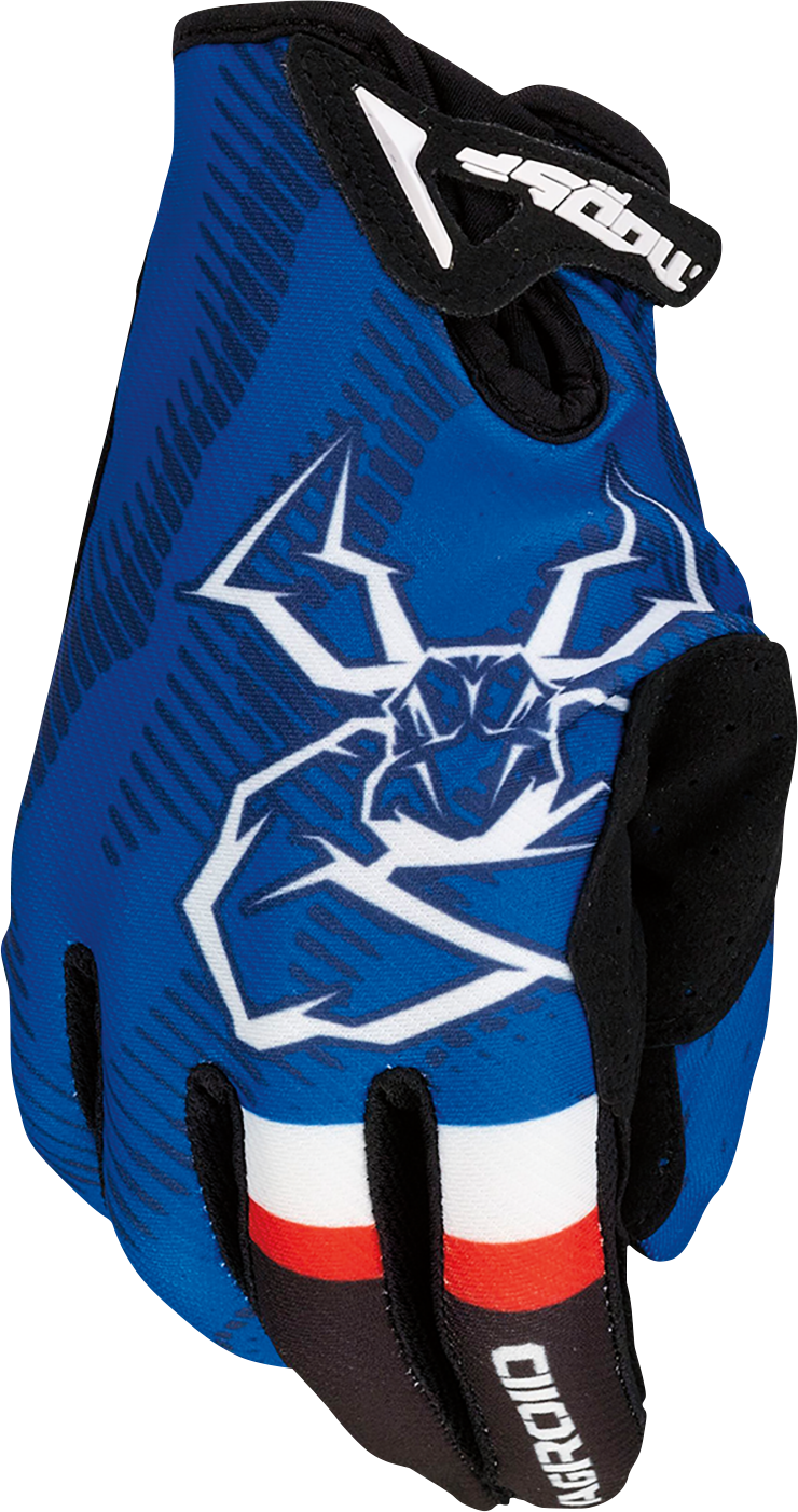 MOOSE RACING Agroid* Pro Gloves - Blue - Large 3330-7568 - Cycle City Outdoors