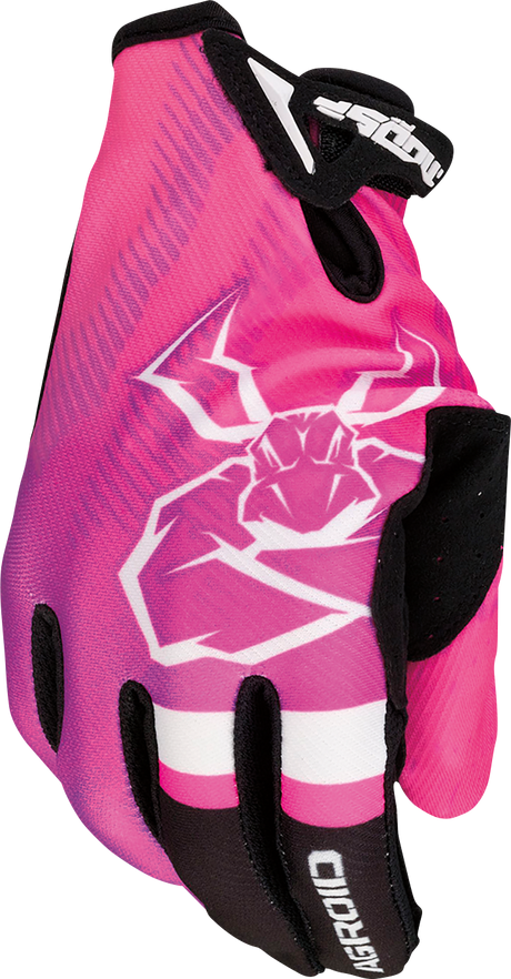 MOOSE RACING Agroid* Pro Gloves - Pink - Large 3330-7604 - Cycle City Outdoors