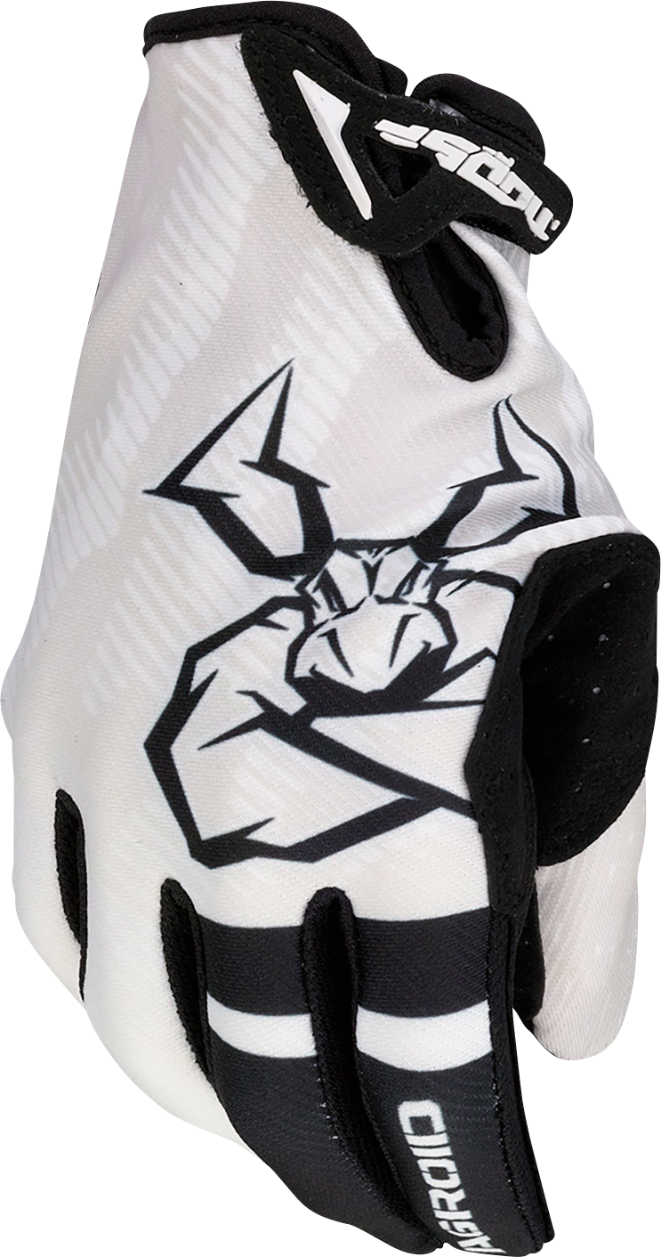 MOOSE RACING Agroid* Pro Gloves - White - 3XL 3330-7595 - Cycle City Outdoors
