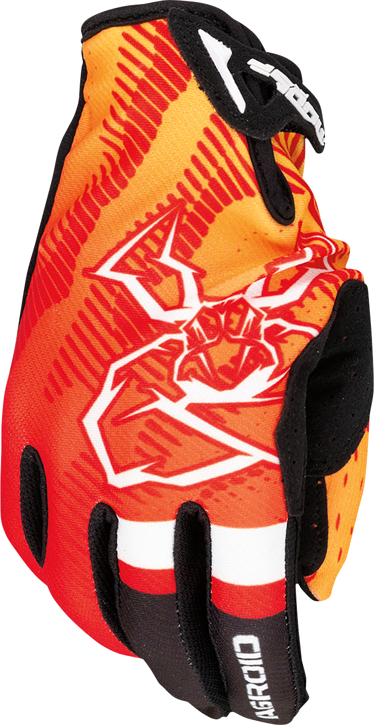 MOOSE RACING Agroid* Pro Gloves - Orange - XL 3330-7581 - Cycle City Outdoors