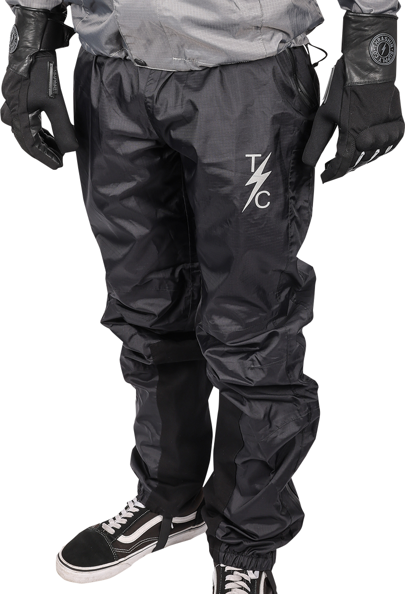 THRASHIN SUPPLY CO. Mission Rain Pants - Black - 2XL/3XL TMJ-08-12