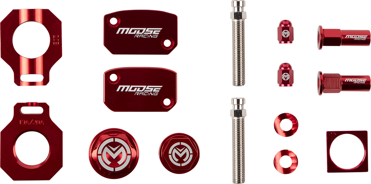 MOOSE RACING Bling Pack - Gas Gas - Red M57-5019R - Cycle City Outdoors