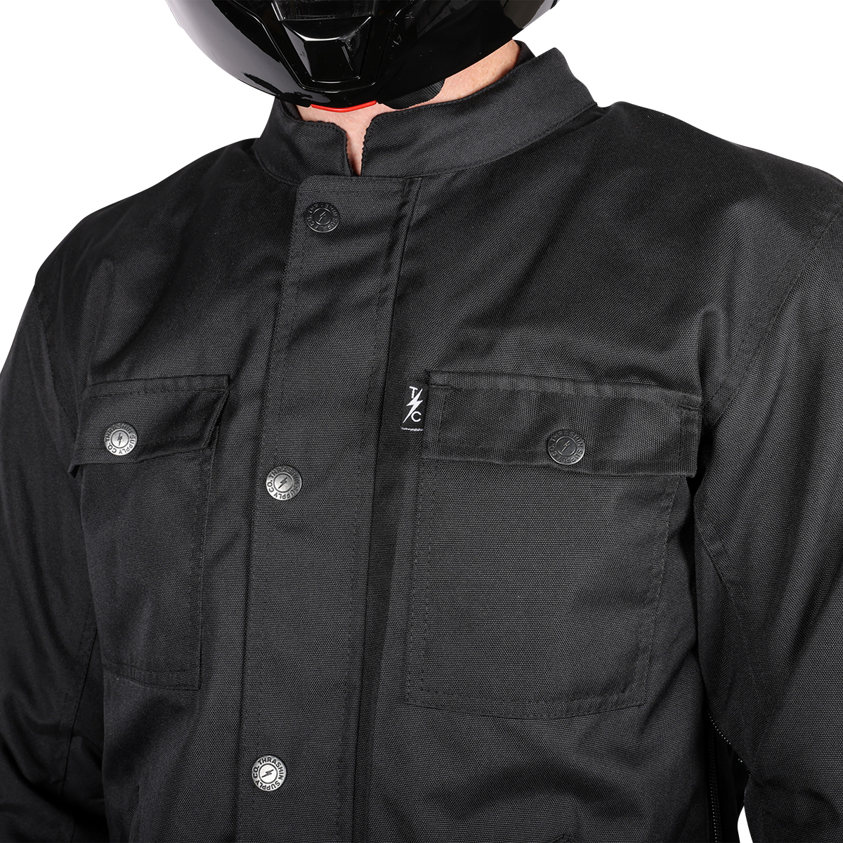THRASHIN SUPPLY CO. Atlas v2 Riding Jacket - Black - 2XL TMJ-09-12