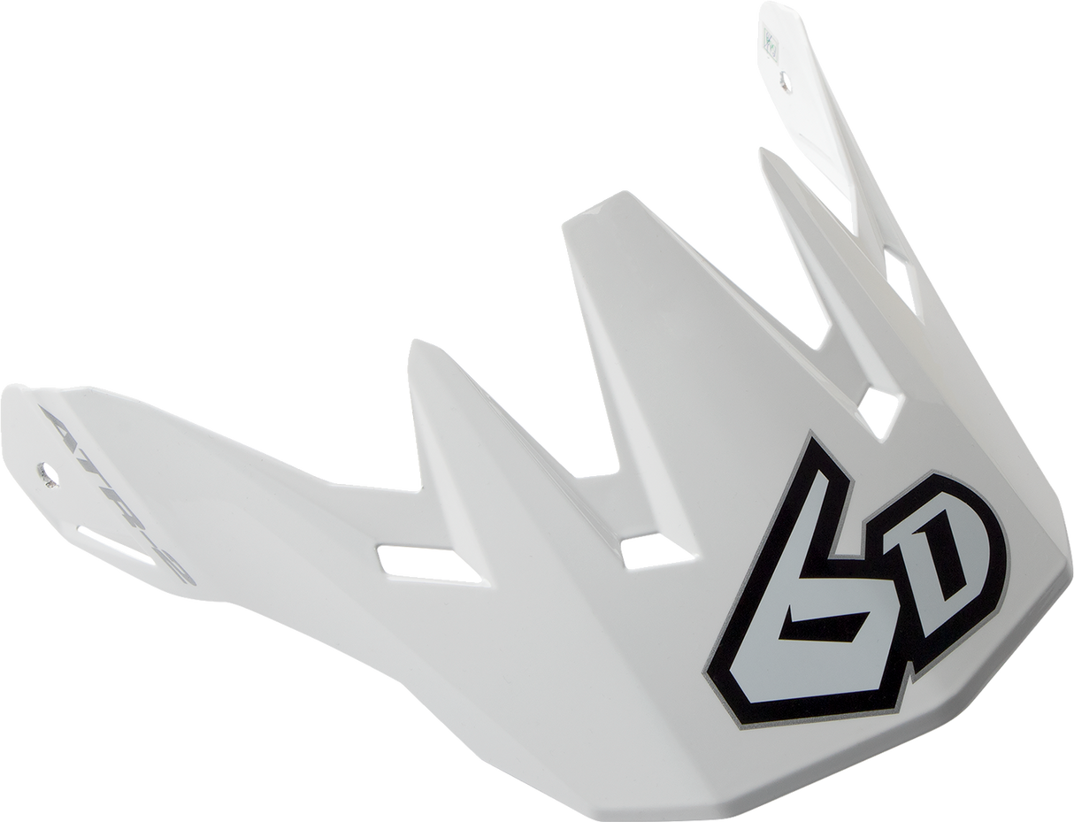 6D HELMETS ATR-2Y Visor - Gloss White 72-4115