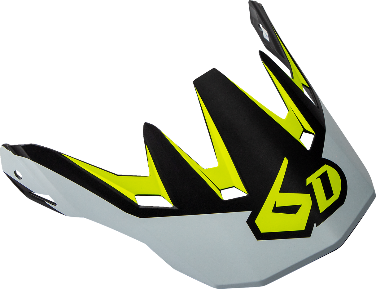 6D HELMETS ATR-2Y Visor - Drive - Neon Yellow 72-4134