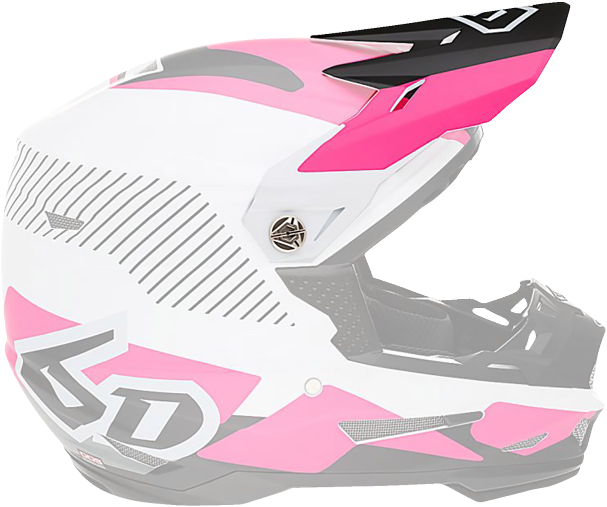 6D HELMETS ATR-2Y Visor - Fusion - Pink 72-4133
