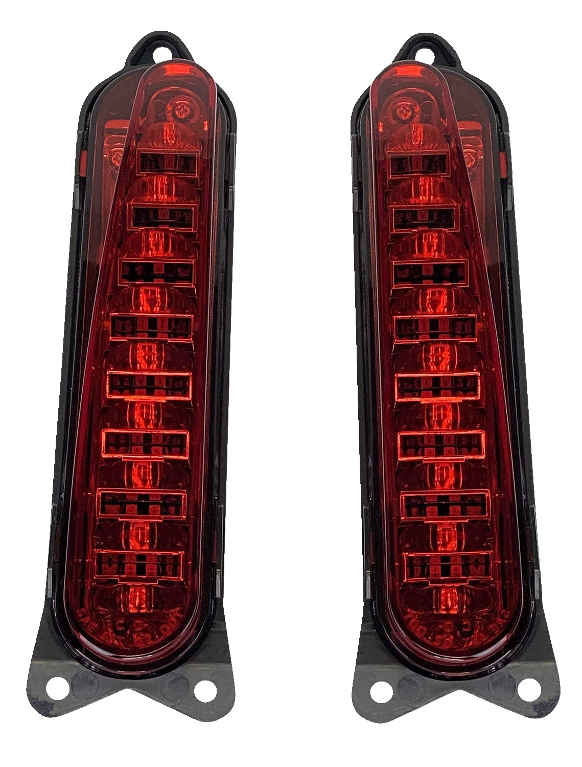 Custom Dynamics LED Taillight - Run/Brake/Turn - Red PB-13-CVO-R - Cycle City Outdoors