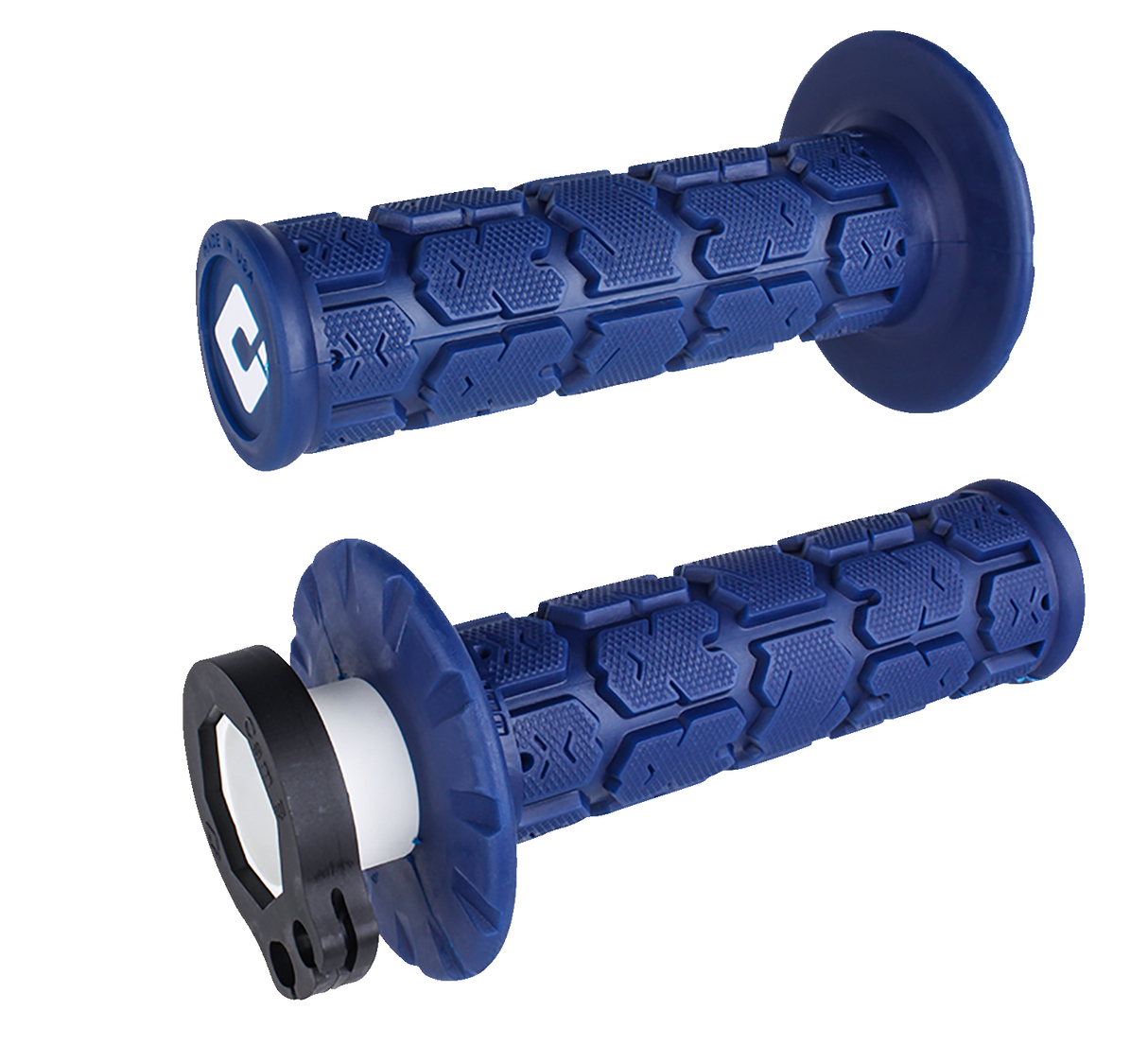 ODI Grips - Rogue - MX - Lock-On - Dark Blue H36RGDU