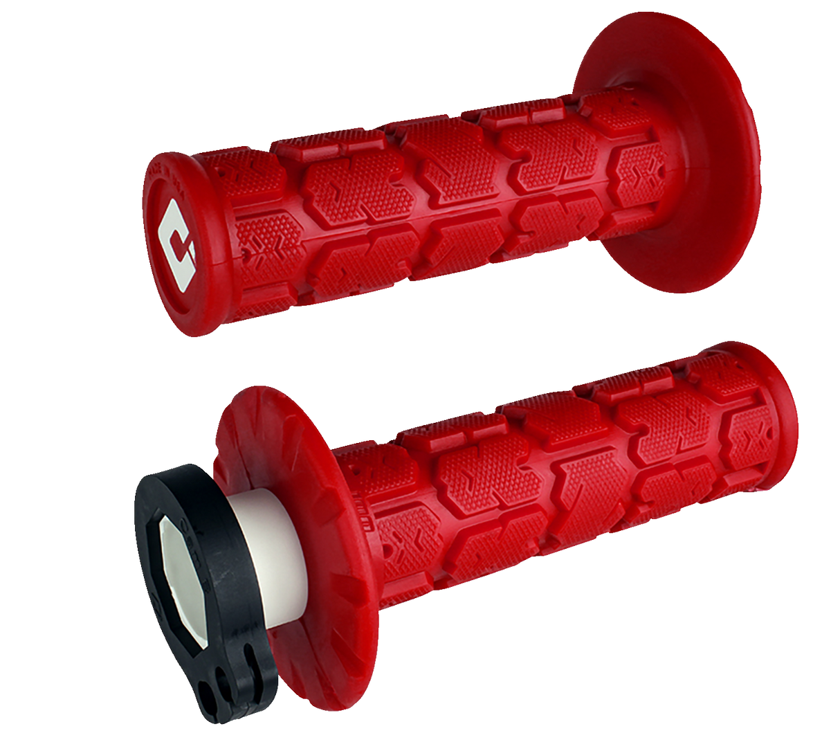 ODI Grips - Rogue - MX - Lock-On - Dark Red H36RGDR