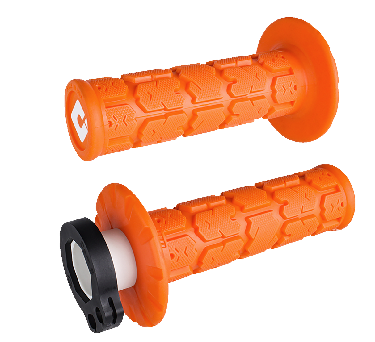 ODI Grips - Rogue - MX - Lock-On - Orange H36RGO