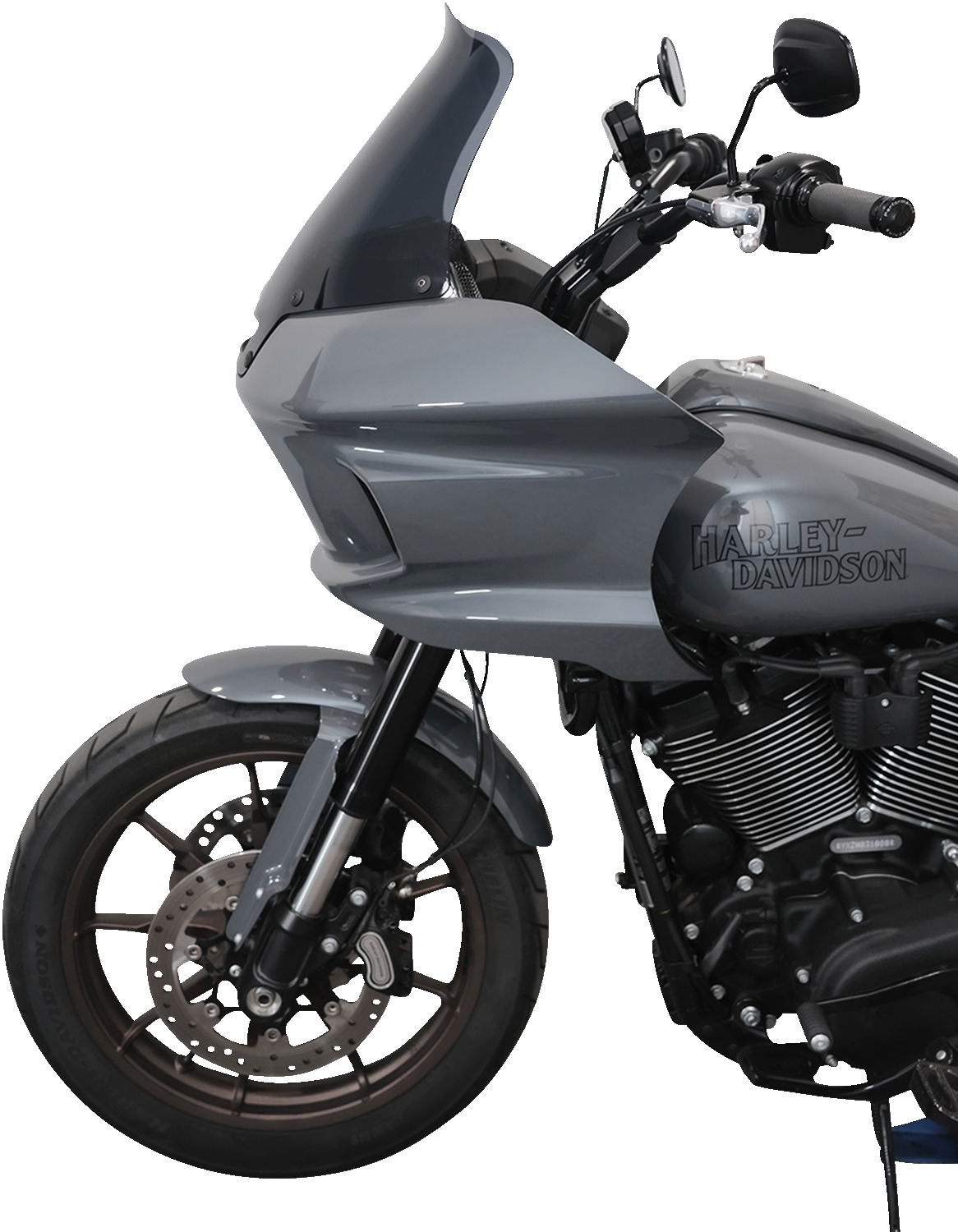 KLOCK WERKS Flare* Windshield - 10" - Dark Smoke - FXLRST KWW-02-0611