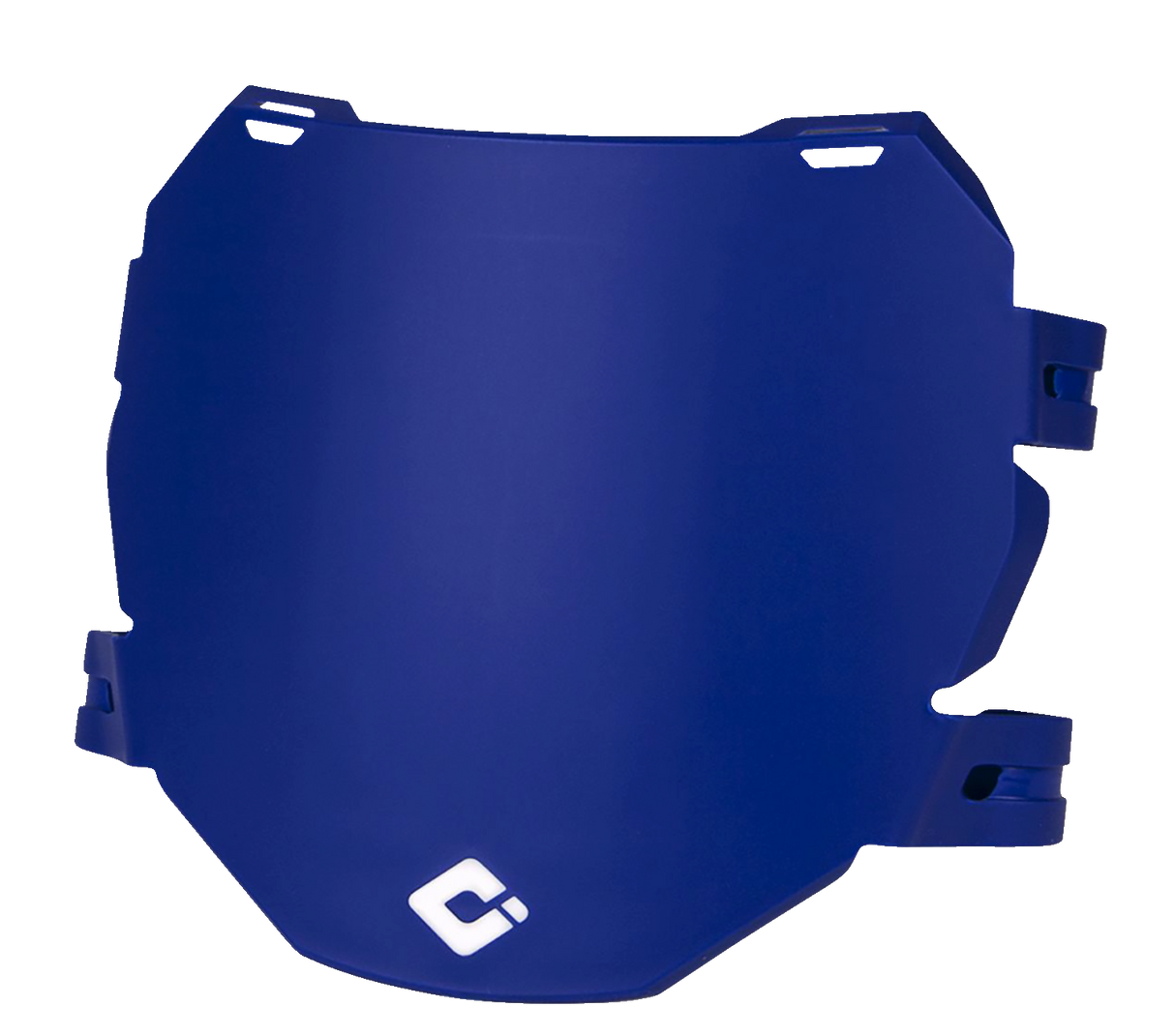 ODI Downhill Number Plate - Front - Aaron Gwin - Blue D70DP-U