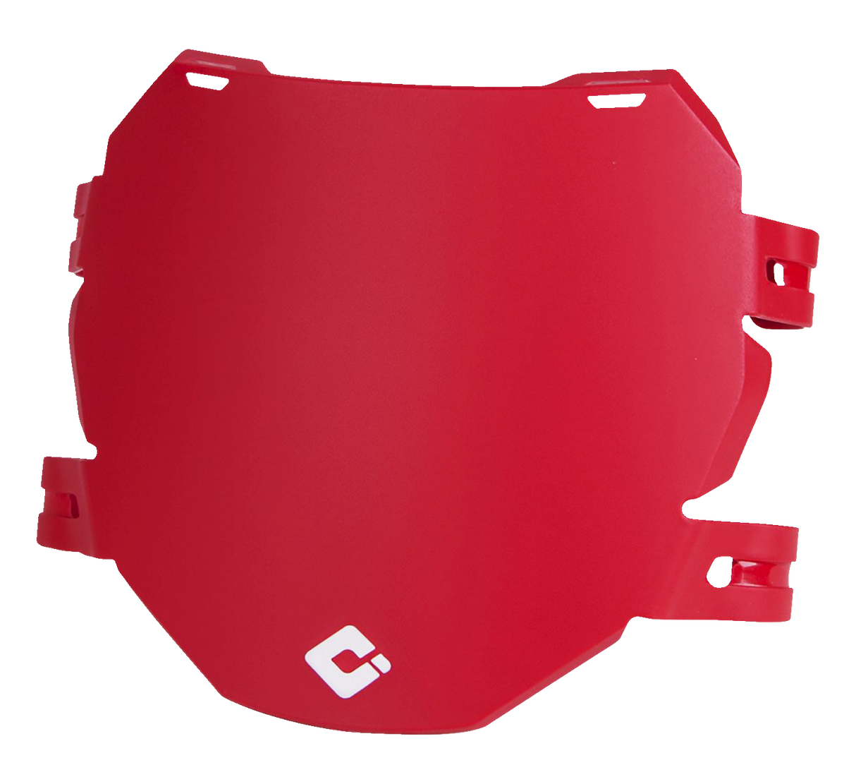 ODI Downhill Number Plate - Front - Aaron Gwin - Red D70DP-R