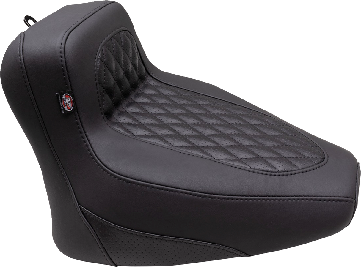 MUSTANG Squareback Seat - Solo - Black - Diamond Stitch - Chief '22-'24 88201