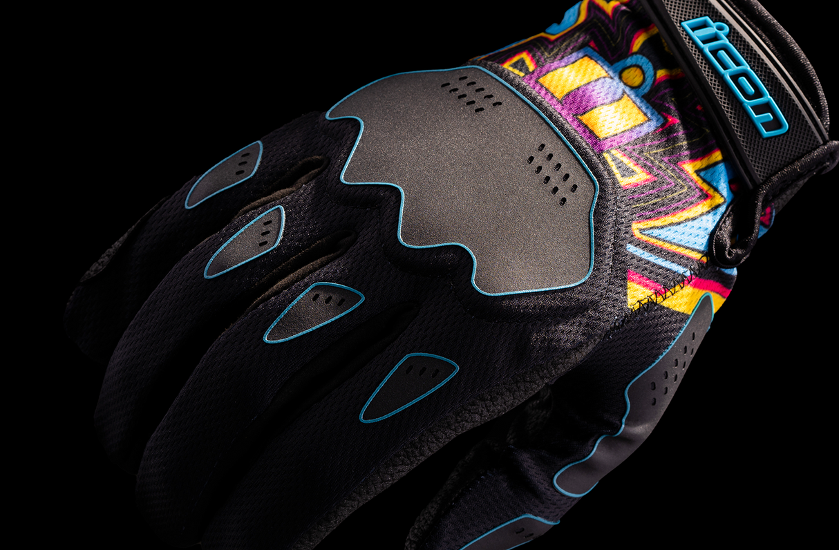 ICON Hooligan™ Lucky Lid Gloves - Black - Small 3301-4641