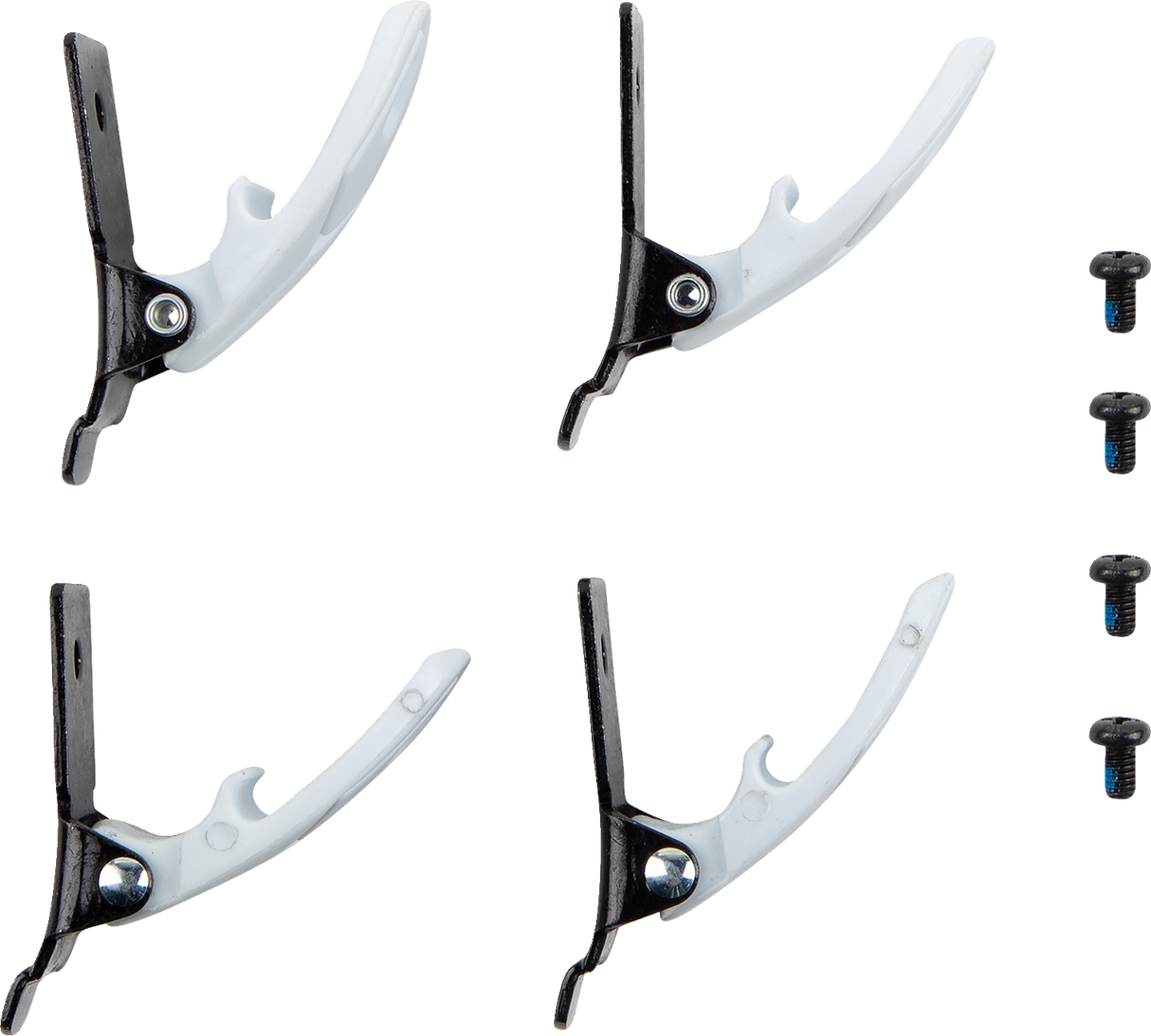 MOOSE RACING Qualifier Boot Buckle Kit - White 3430-1007 - Cycle City Outdoors
