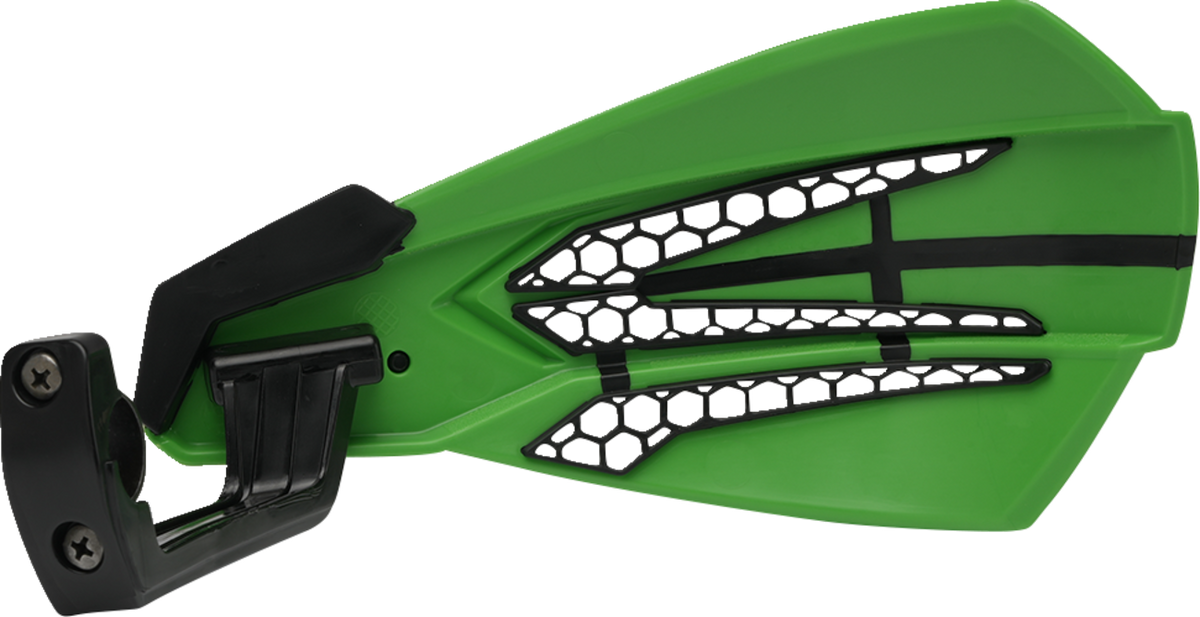 Cycra 1CYC-0057-72X MX-Race Handguards - Green/Black | ATV/UTV/Off-Road
