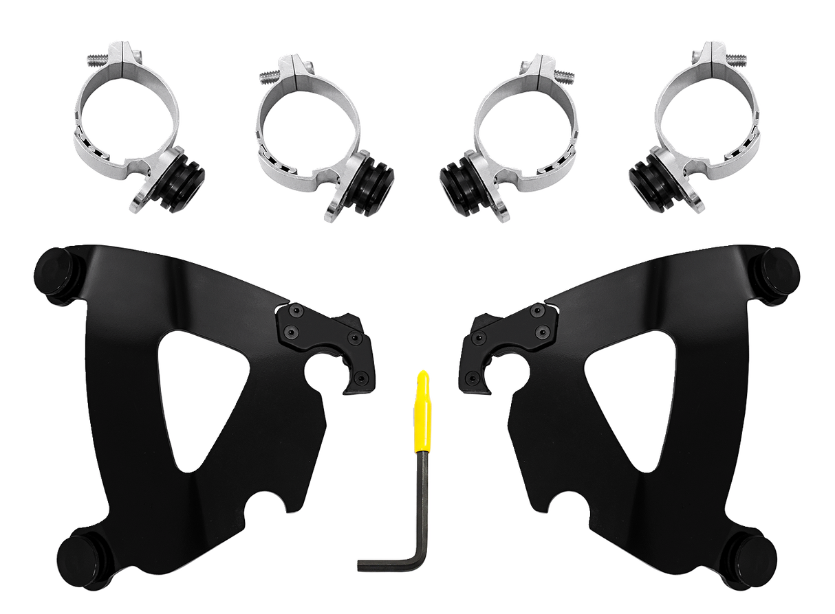MEMPHIS SHADES Road Warrior Mounting Kit - Black - Chief MEB2076