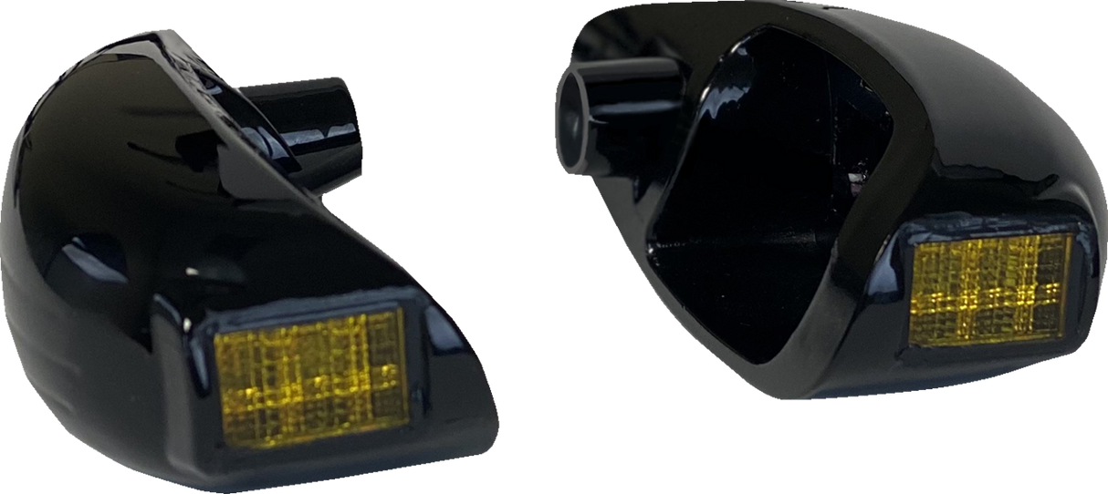 Custom Dynamics Turn Signals - LED - Amber PB-RG-TS-AB - Cycle City Outdoors