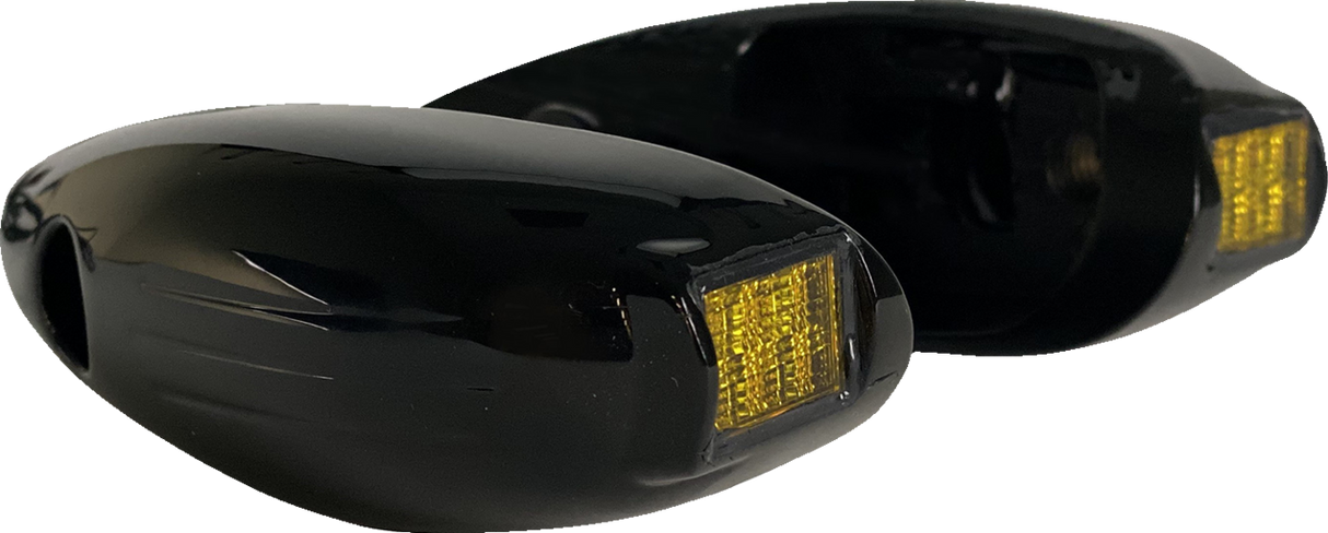 Custom Dynamics Turn Signals - LED - Amber PB-RG-TS-AB - Cycle City Outdoors