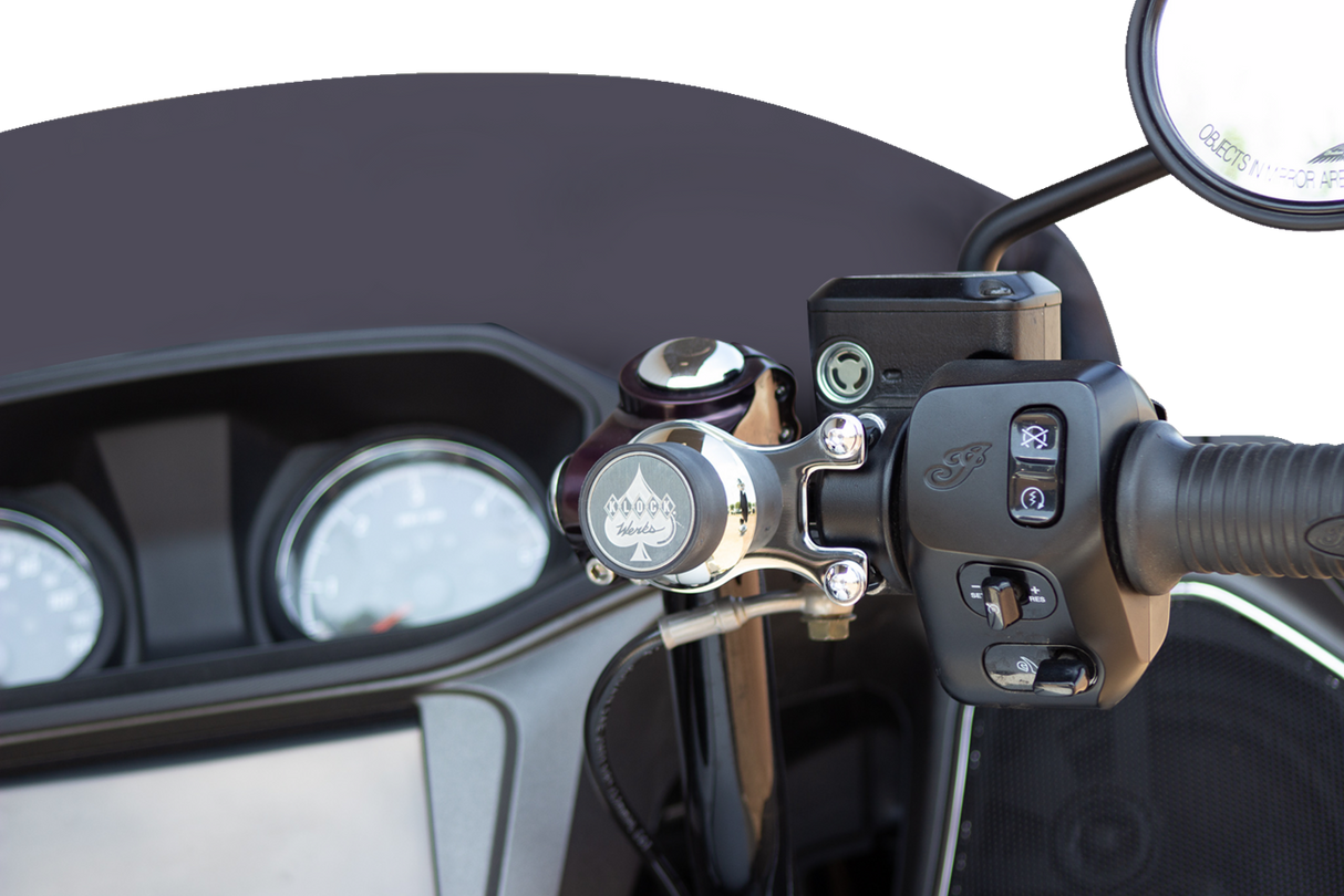 KLOCK WERKS Ambidextrous Mount - iOmount* - Challenger - Chrome KWD-04-0609-C