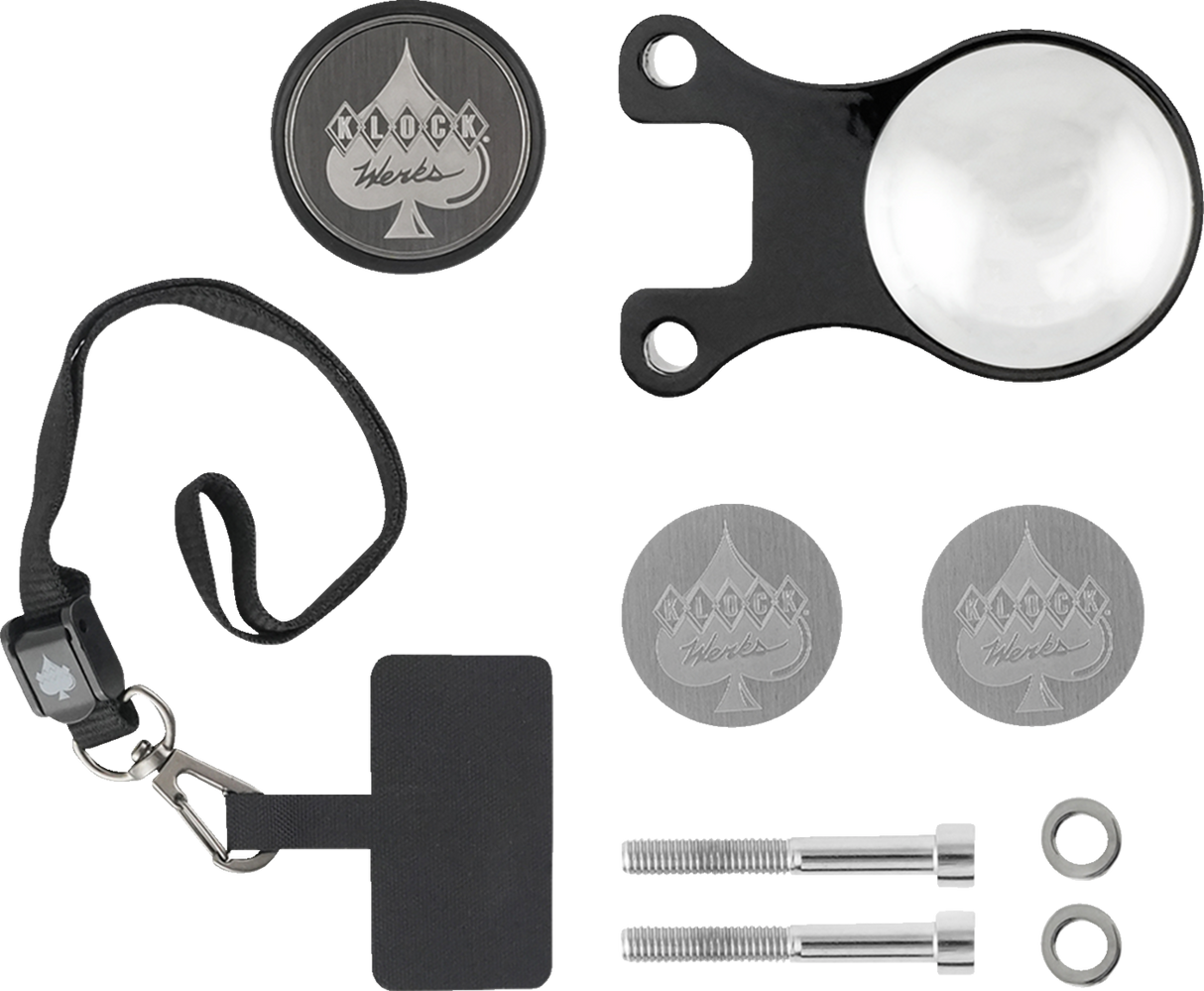 KLOCK WERKS Ambidextrous Mount - iOmount* - Challenger - Black KWD-04-0609-B