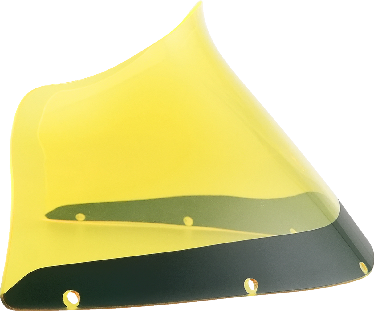 KLOCK WERKS Kolor Flare* Windshield - 9" - Yellow Ice - FXRP KWW-02-0609