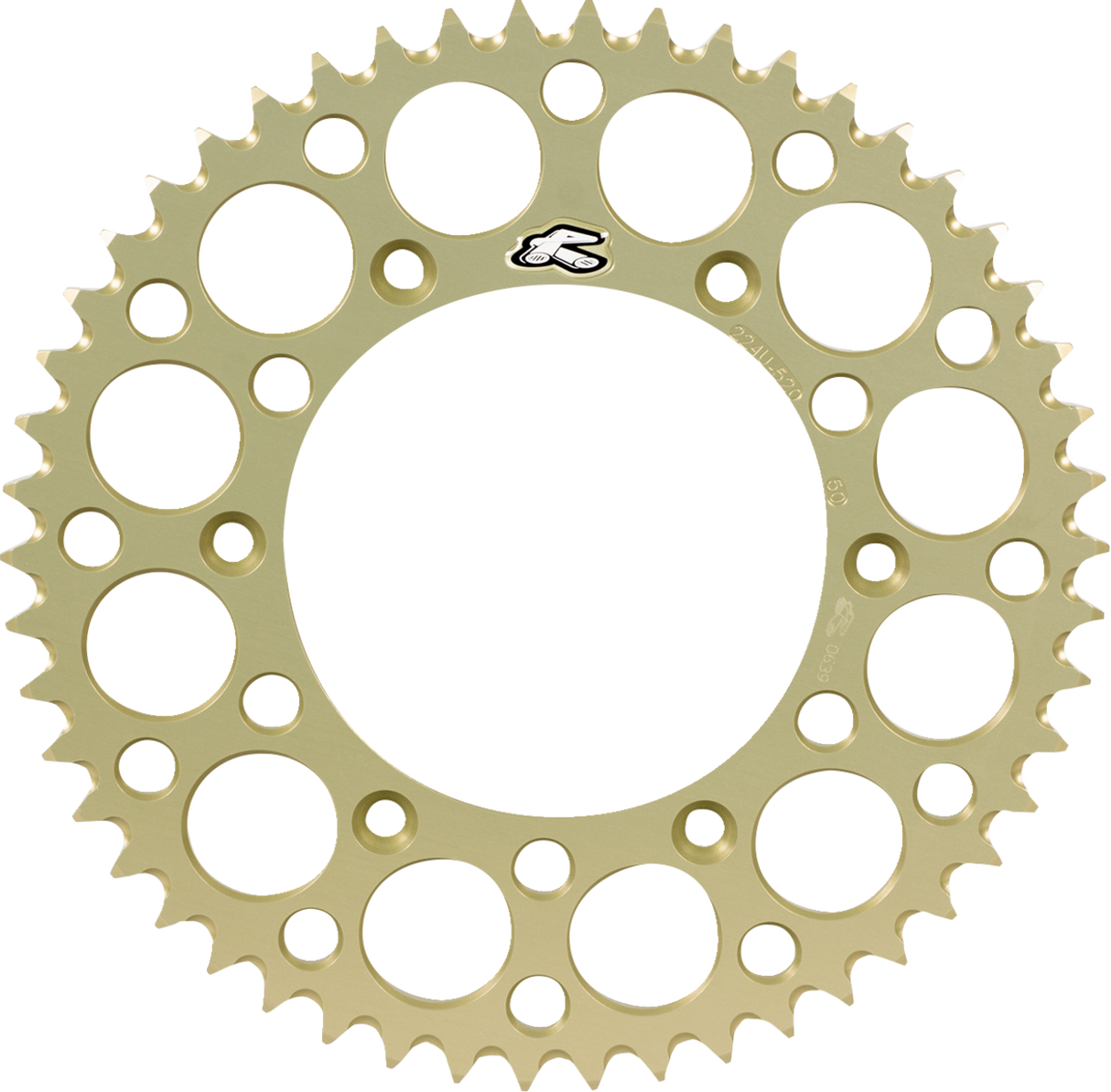 RENTHAL Rear Sprocket - Aluminum - 49 Tooth - KTM/Husqvarna/Gas Gas 224U-520-49GPHA - Cycle City Outdoors