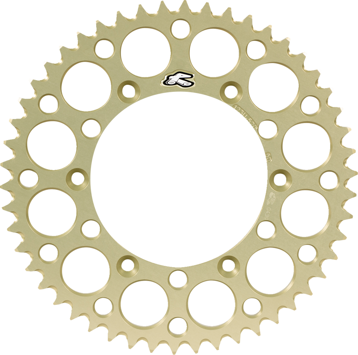 RENTHAL Rear Sprocket - Aluminum - 51 Tooth - Suzuki 123U-520-51GPHA - Cycle City Outdoors