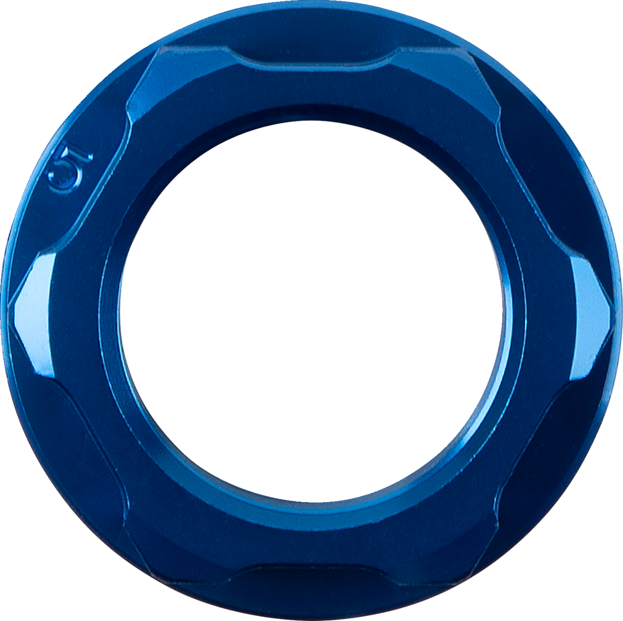 MOOSE RACING Steering Stem Nut - Blue C23-4244L - Cycle City Outdoors