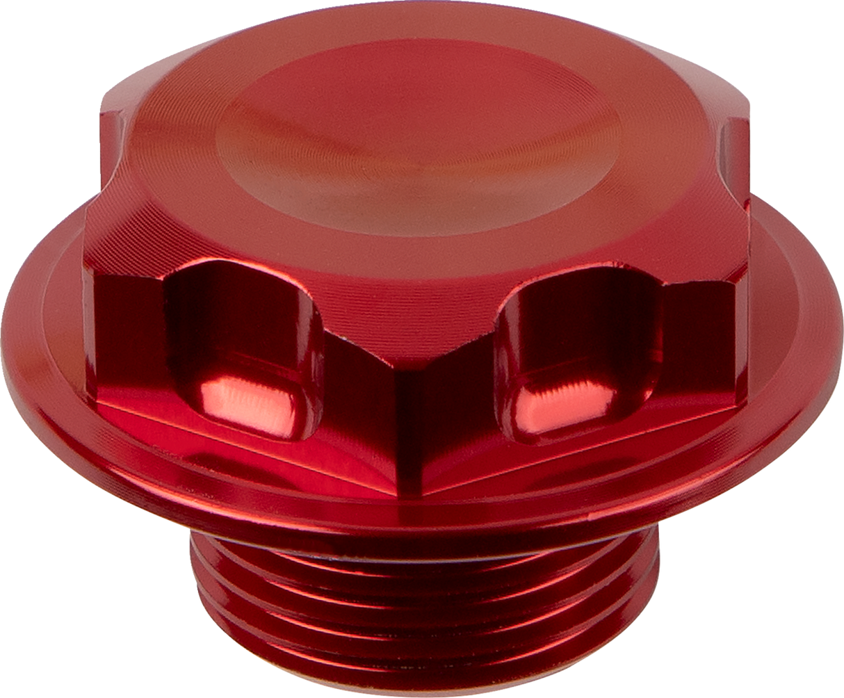 MOOSE RACING Steering Stem Nut - Red C23-5241R - Cycle City Outdoors