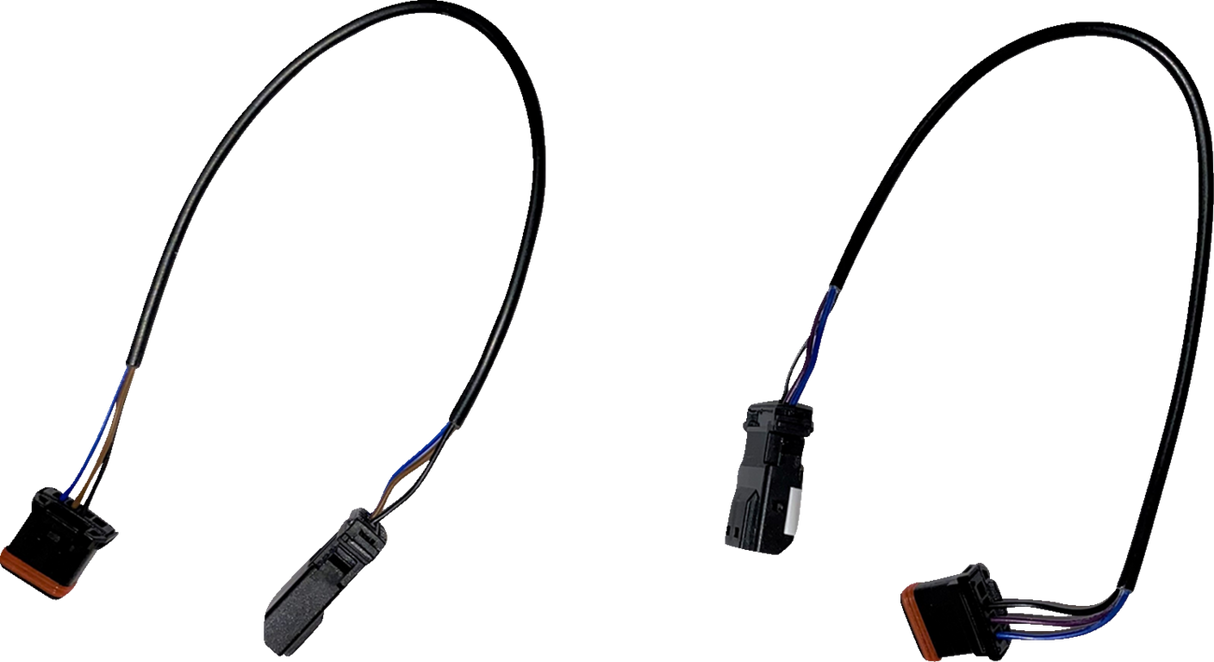 Custom Dynamics Extension Harness - Front Turn Signal - 8" CD-TS-EXT-8 - Cycle City Outdoors