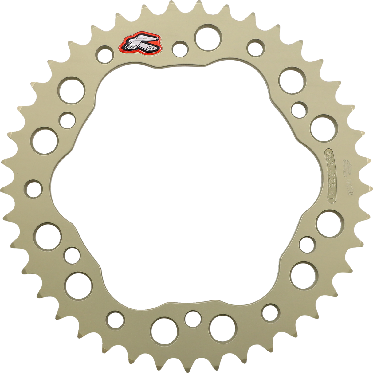 RENTHAL Rear Sprocket - Aluminum - 43 Tooth - Ducati 462--520-43P-HA - Cycle City Outdoors