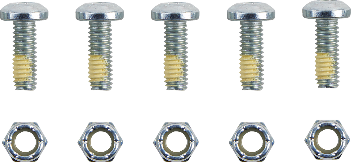 DRAG SPECIALTIES Hardware Kit - Brake Rotor - Torx - with Nuts - 5/16"-18 O39-0401N