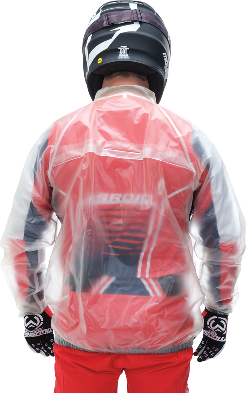MOOSE RACING Rain Jacket - Clear - 2XL 2854-0375 - Cycle City Outdoors