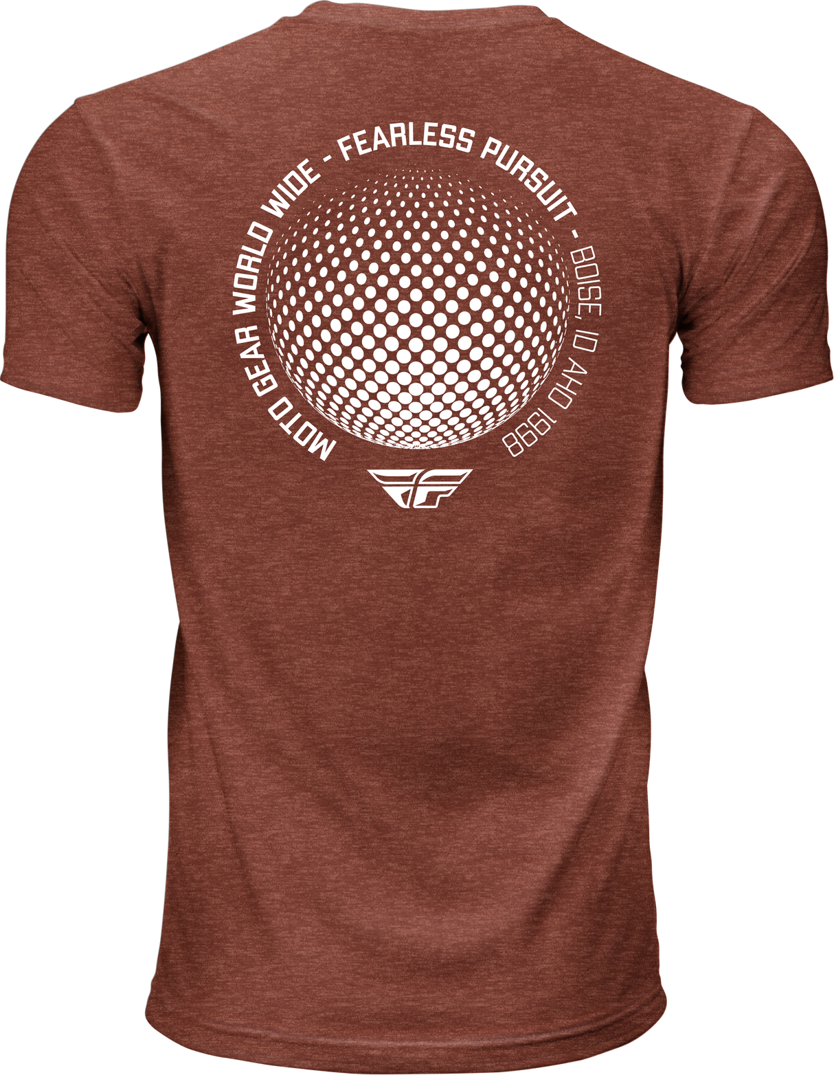 Fly Worldwide Tee Red Md