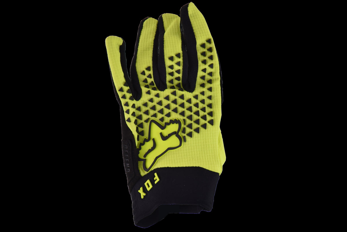 Fox Racing - Youth Defend Glove - Fluorescent Yellow - YS