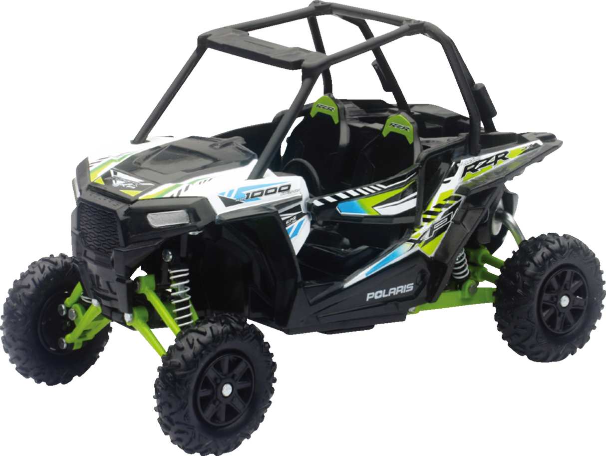 New Ray Toys Polaris RZR XP 1000 - 1:18 Scale - White Lightning 57593C