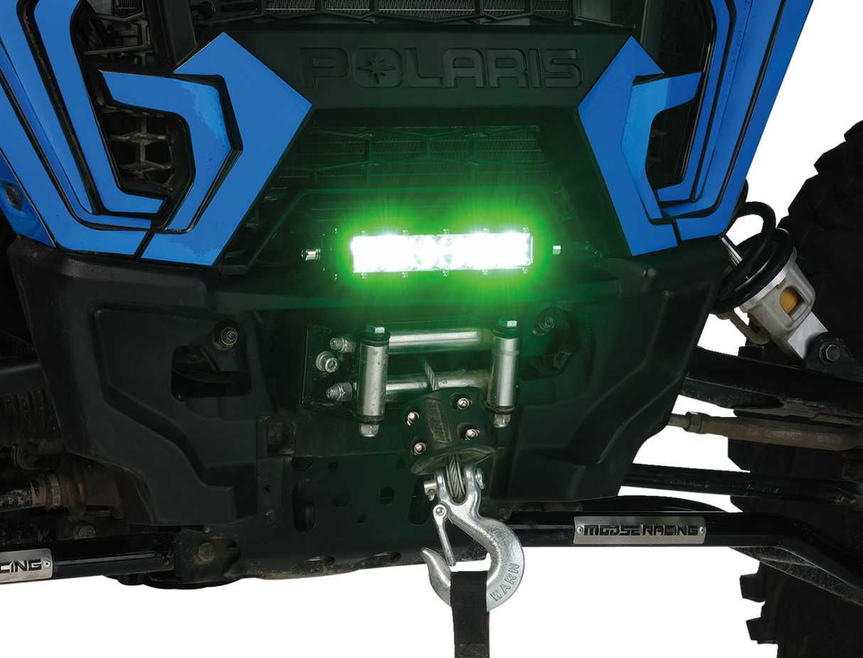 MOOSE UTILITY Light Bar - LED - Green - 8" MSE-LB8G