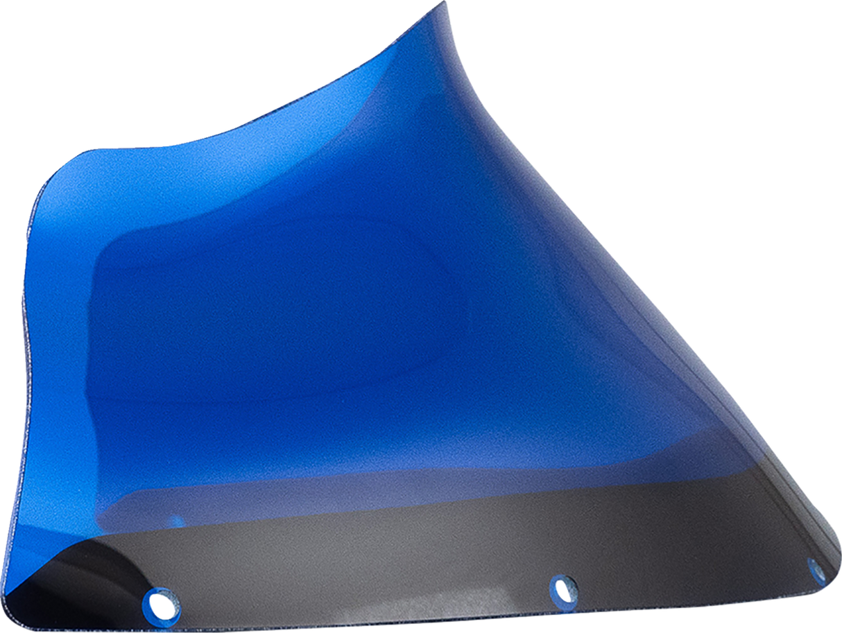 KLOCK WERKS Kolor Flare* Windshield - 9" - Blue - FXRP KWW-02-0615