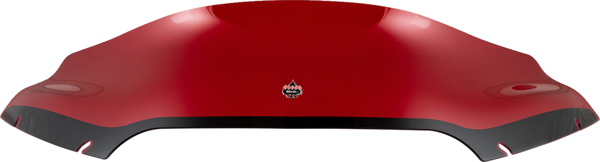 KLOCK WERKS Kolor Flare* Sport Windshield - 6" - Red - FLTR KWW-01-0663