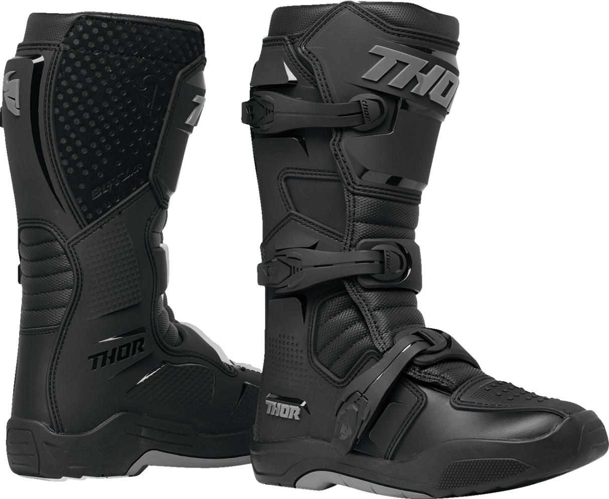 THOR Women's Blitz XR Boots - Black/Gray - Size 6 3410-3143