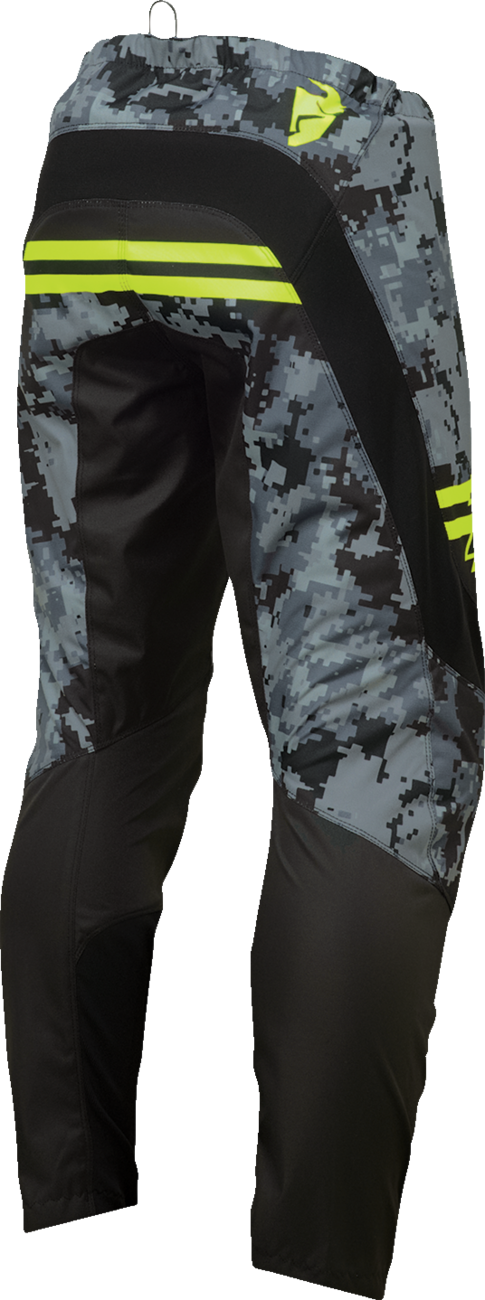 THOR Sector DIGI Pants - Black/Camo - 38 2901-11032
