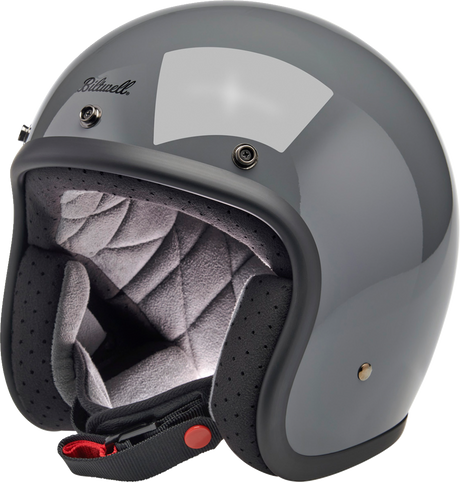 BILTWELL Bonanza Helmet - Gloss Storm Gray - XS 1001-165-201
