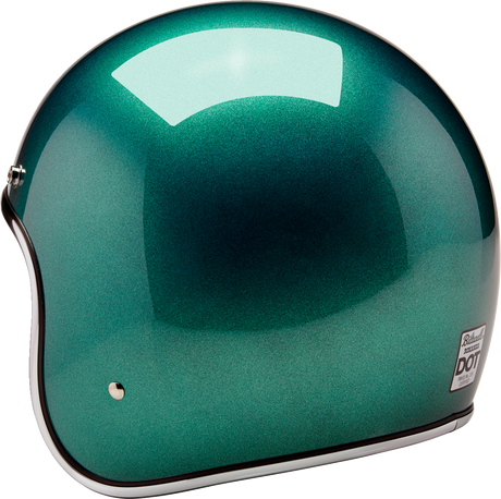 BILTWELL Bonanza Helmet - Metallic Catalina Green - Small 1001-358-202