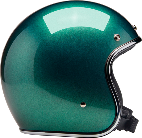 BILTWELL Bonanza Helmet - Metallic Catalina Green - XS 1001-358-201