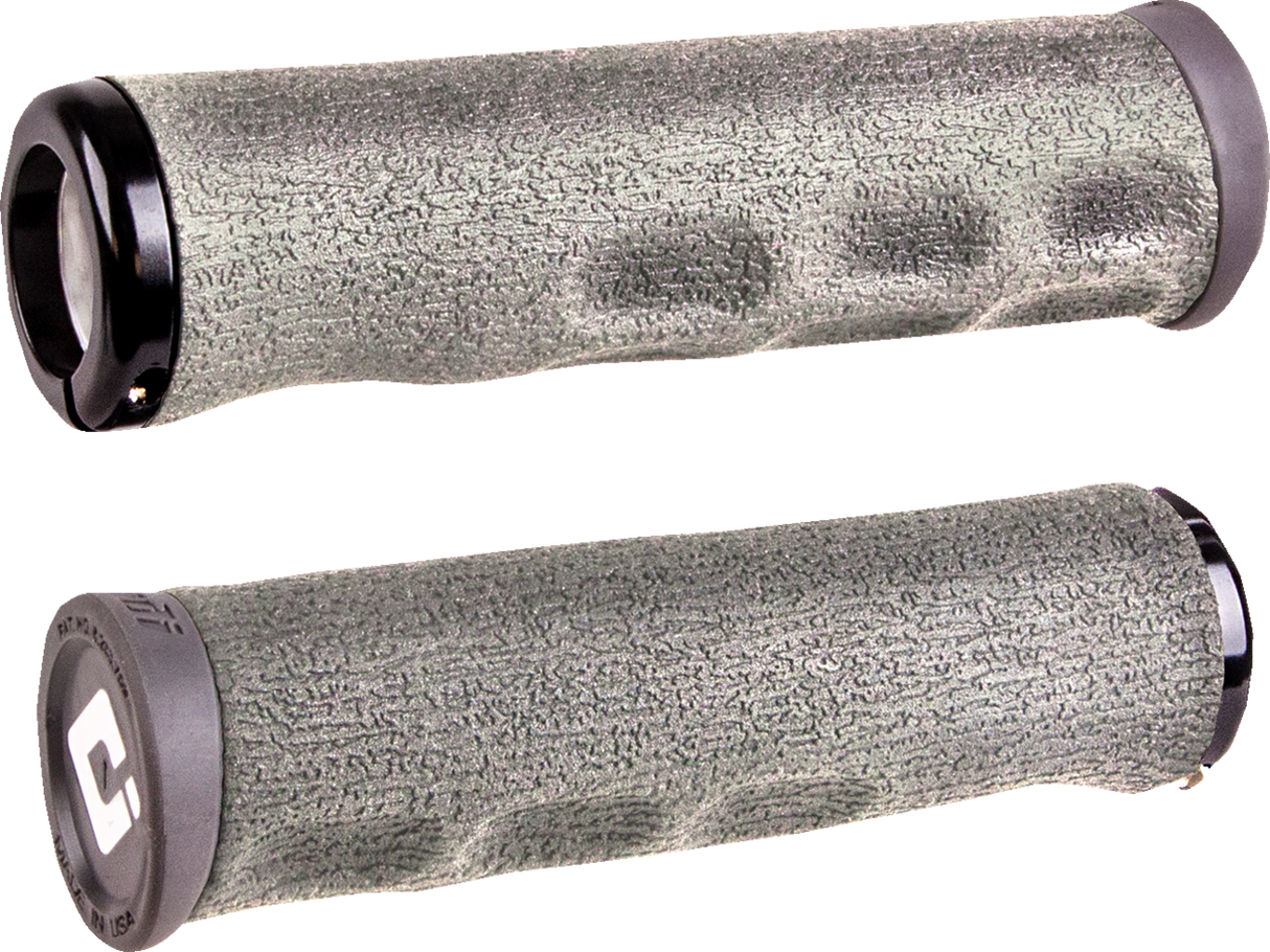 ODI F-1 Series v2.1 Grips - Lock-On - Tinker Juarez Signature Dread Lock - Graphite D36DLH-B