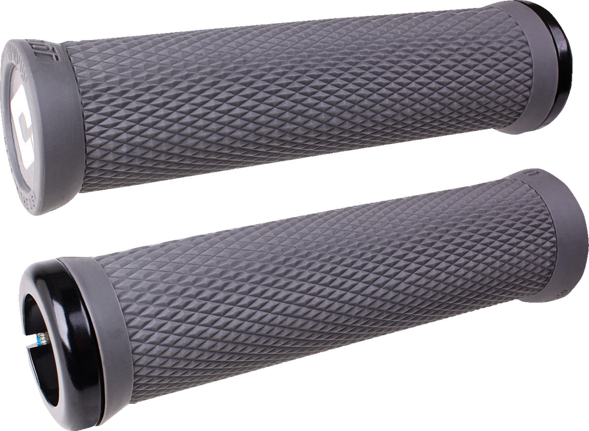 ODI Elite Motion v2.1 Grips - Lock-On - Graphite D33MTH-B