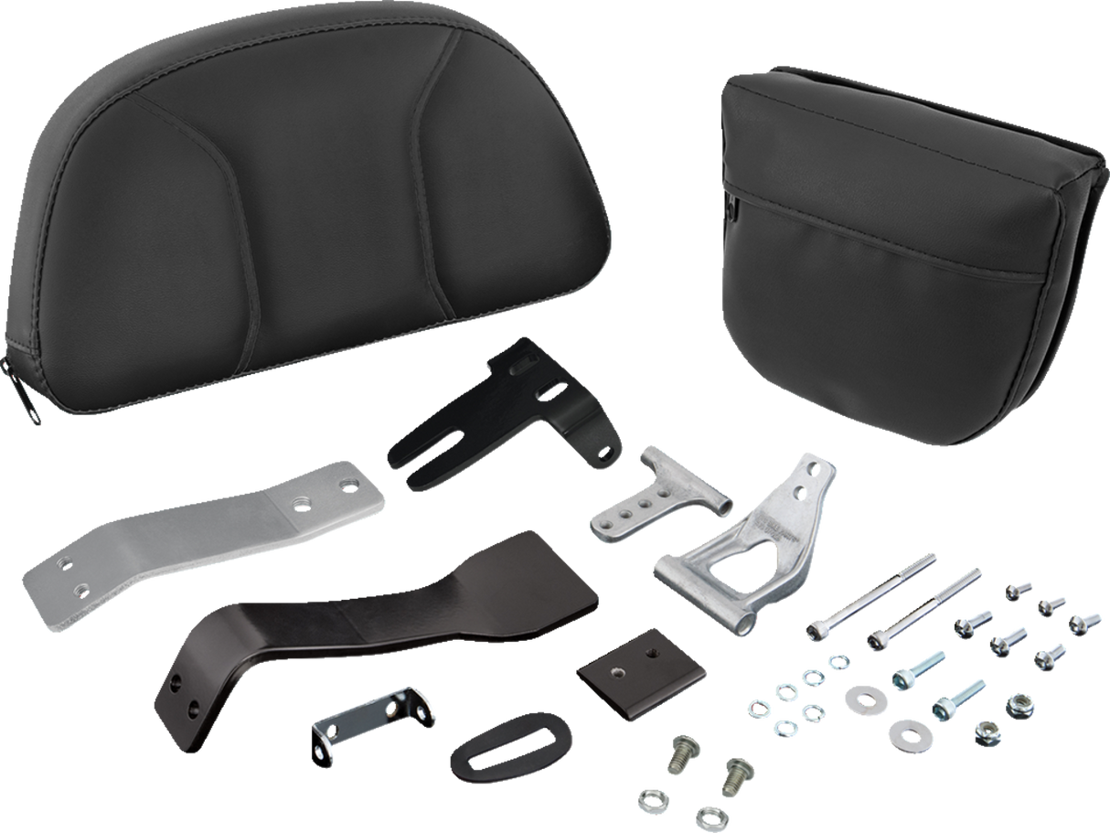SHOW CHROME Grande Backrest - Driver - Black - Can-Am RT '10-'19 41-168AG