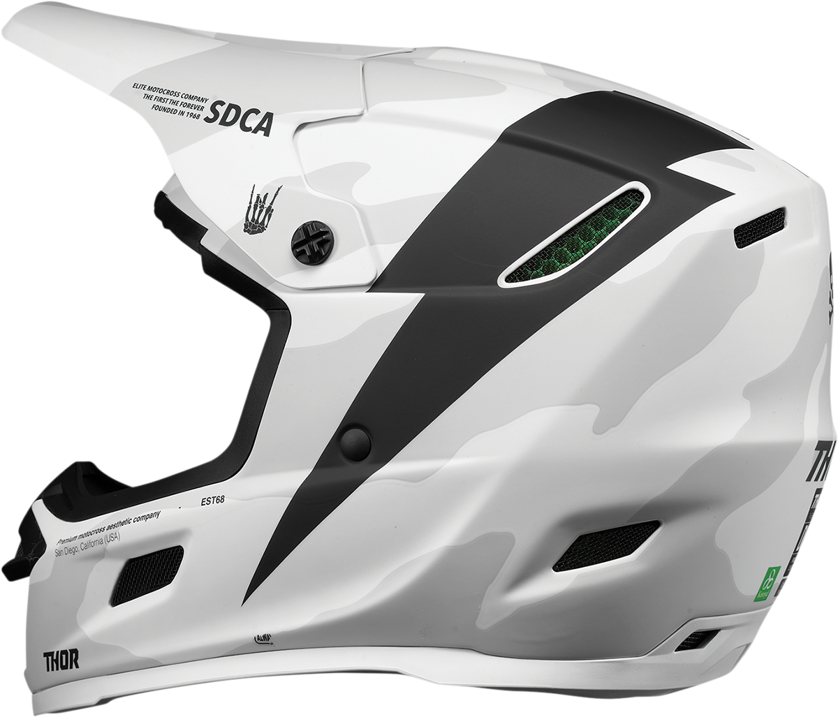 Thor Reflex Helmet - Cast - ECE - MIPS? - White/Black - 2XL 0110-7025 - Cycle City Outdoors